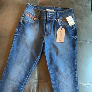 size 7, bought out of the country, never worn